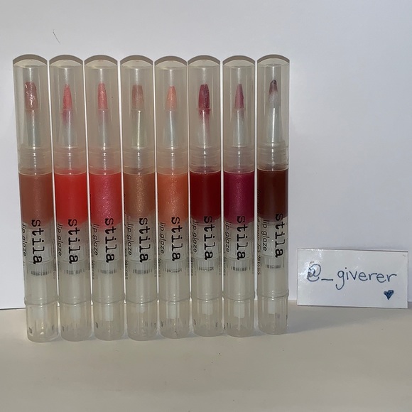 Stila Original Lip Glaze 8 Piece Set - Picture 1 of 9